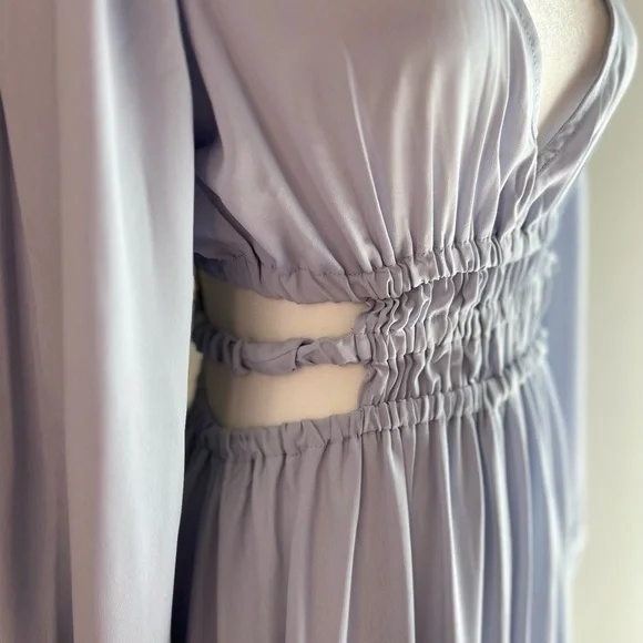 white christmas dresses Cutout Cami Maxi Dress main image 0